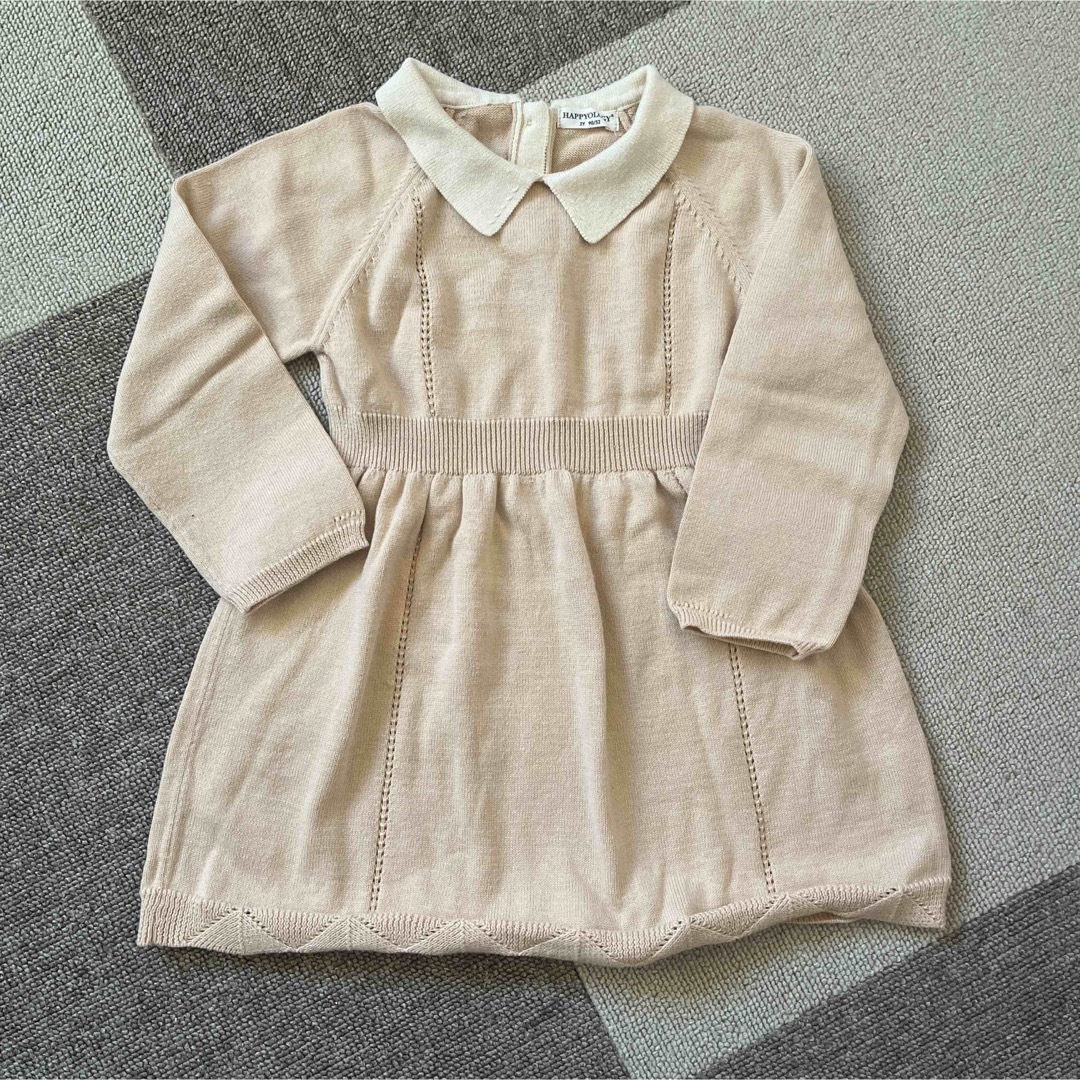 HAPPYOLOGY ワンピース　90 キッズ/ベビー/マタニティのキッズ服女の子用(90cm~)(ワンピース)の商品写真