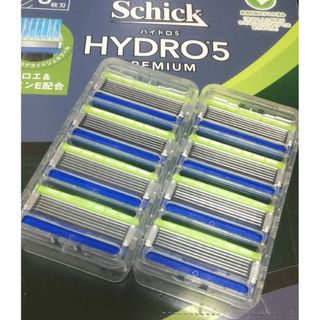 シック(Schick)の【替刃８個】シックハイドロ５プレミアム　敏感肌用　Schick HYDRO5(カミソリ)