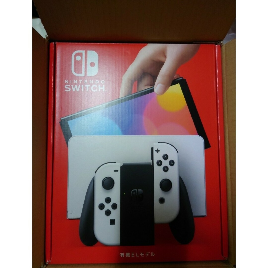 家庭用ゲーム機本体Nintendo Switch 有機ELモデル ホワイト