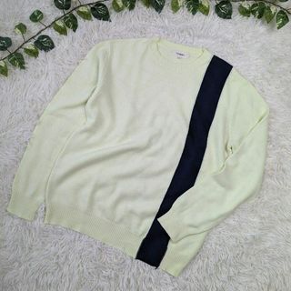 TOMMY HILFIGER - TOMMY HILFIGER コットンニットセーター 大きめ
