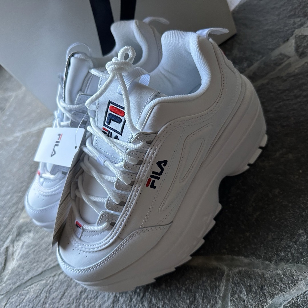 FILA フィラ Disruptor Ⅱ Wedge 25cm 厚底スニーカー