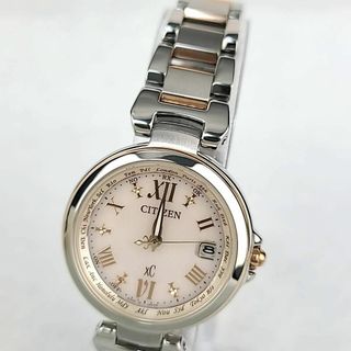 CITIZEN - □【ほぼ新品】CITIZEN ハッピーフライト ローマン ラウンド