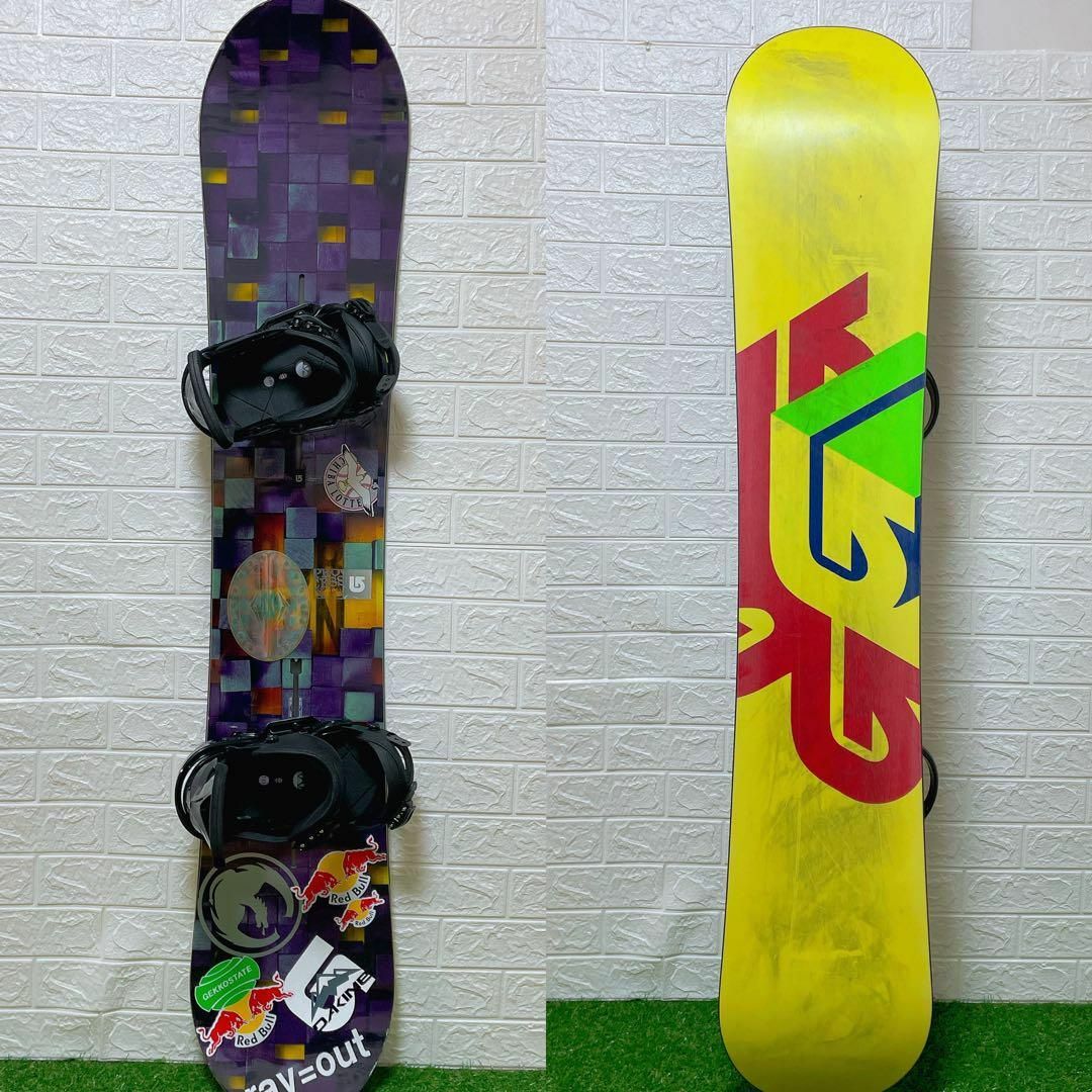 BURTONセット プロスペック マクモリス愛用万能スノーボード 初心者