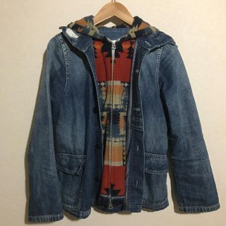 デニムダンガリー(DENIM DUNGAREE)のDenim Dungaree カバーオールJKT サイズ140(ジャケット/上着)