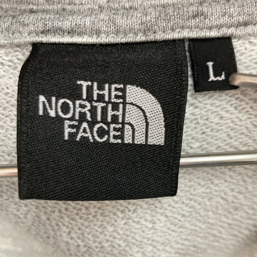 THE NORTH FACE(ザノースフェイス)の★THE NORTH FACE ノースフェイス NT12333 Square Logo Hoodie スクエアロゴフーディ グレー sizeL メンズのトップス(パーカー)の商品写真