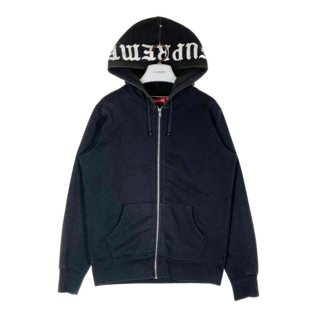 トップス★SUPREME シュプリーム Rocksteady Zip Up Hooded ロックステディー ジップパーカー ブラック sizeS