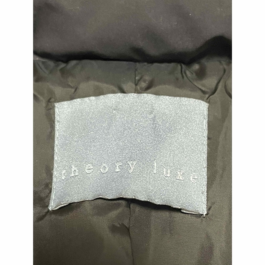 Theory luxe(セオリーリュクス)のTheory luxe セオリーリュクスフォックスファー ダウンコート ブラウン レディースのジャケット/アウター(ダウンコート)の商品写真