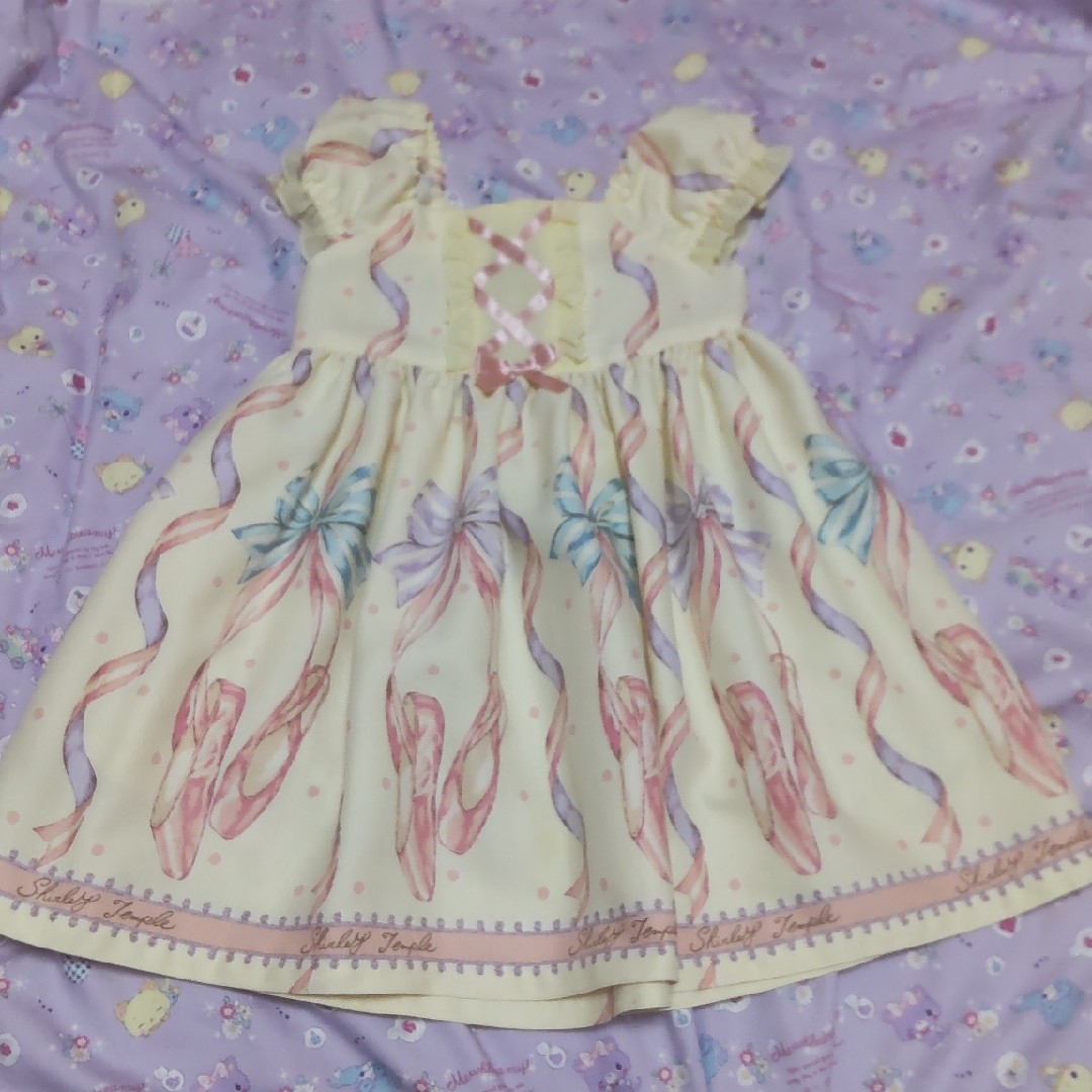 Shirley Temple - トゥシューズワンピースの通販 by marienoie shop Shirley Temple - トゥシューズワンピースの通販 by marienoie shop