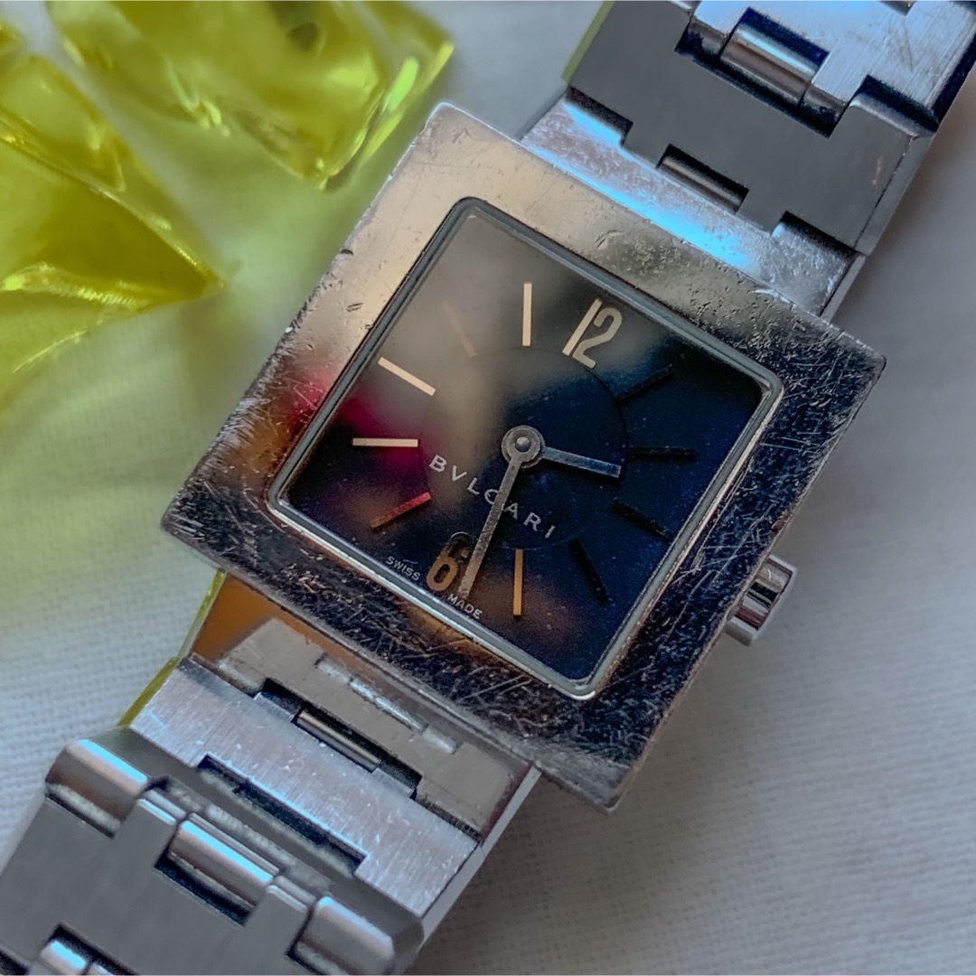BVLGARI(ブルガリ)の【稼働品】ブルガリ■クアドラード　レディースウォッチ レディースのファッション小物(腕時計)の商品写真