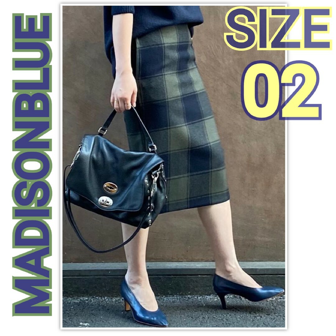 MADISONBLUE(マディソンブルー)の★MADISONBLUE★　SOFIE LONG SK CHECK レディースのスカート(ロングスカート)の商品写真