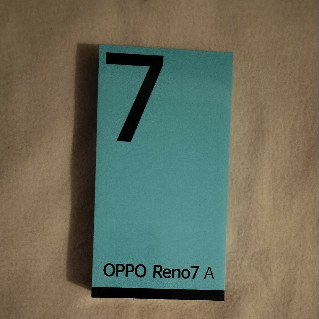 新品未開封　OPPO Reno 7A　CPH2353　黒　SIMフリー版スマートフォン本体