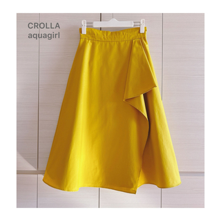 クローラ(CROLLA)のお値下げ✩︎新品✦︎CROLLA アクアガール❤︎フレアスカート(ひざ丈スカート)