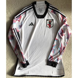 アディダス(adidas)のサッカー　日本代表　22 アウェイ オーセンティック ユニフォーム 長袖　XL(Tシャツ/カットソー(七分/長袖))