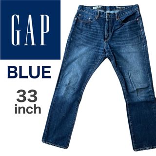 ギャップ(GAP)のGAP ギャップ　gap ジーンズ　33 メンズ　33インチ　ブルーデニム　青(デニム/ジーンズ)