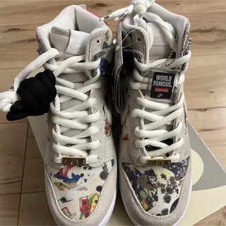 シュプリーム(Supreme)のsupreme×nike SBダンク high Rammellzee  27㎝(スニーカー)