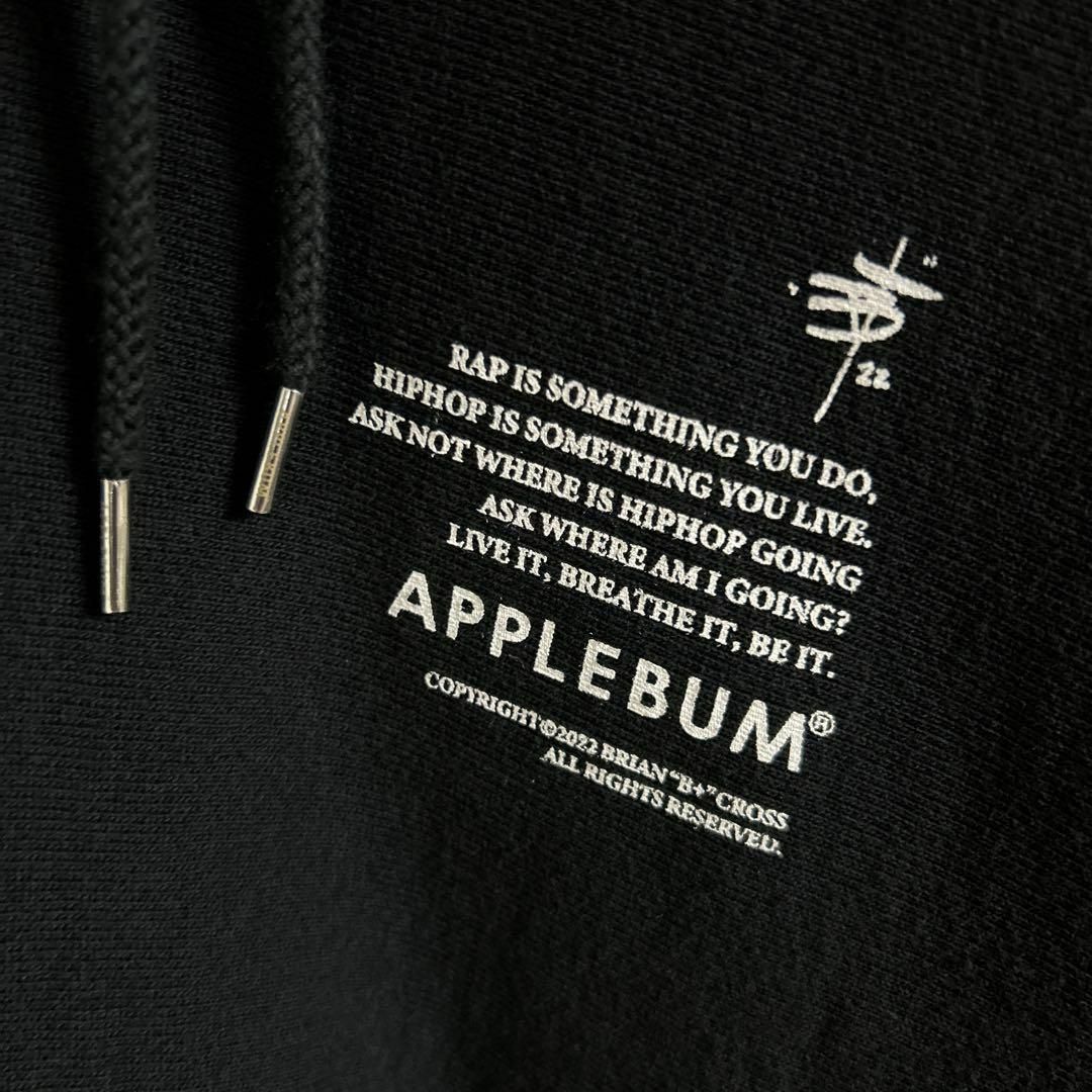 APPLEBUM(アップルバム)のAPPLEBUM アップルバム パーカー B+ コラボ バックプリント フォト メンズのトップス(パーカー)の商品写真