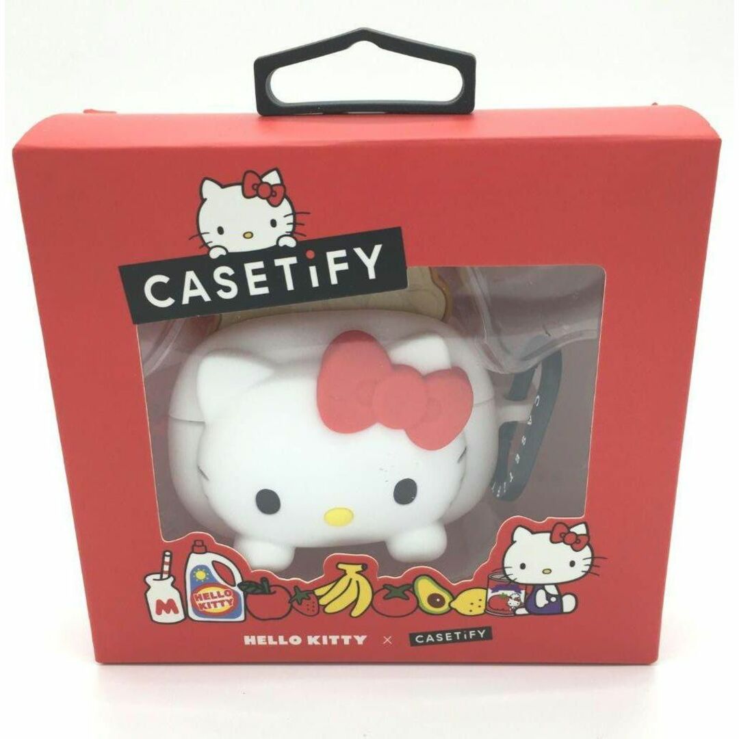 サンリオ(サンリオ)の[CASETiFY] ハローキティ AirPods Pro 2 Case スマホ/家電/カメラのオーディオ機器(ヘッドフォン/イヤフォン)の商品写真