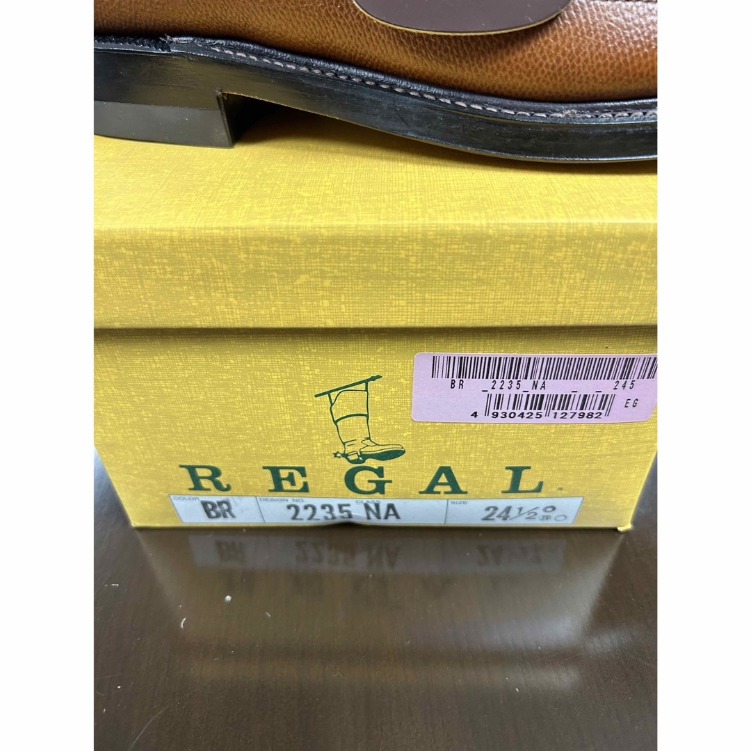 REGAL(リーガル)のリーガル インペリアルグレード 2235 ブラウン 24.5cm 未使用 メンズの靴/シューズ(ドレス/ビジネス)の商品写真