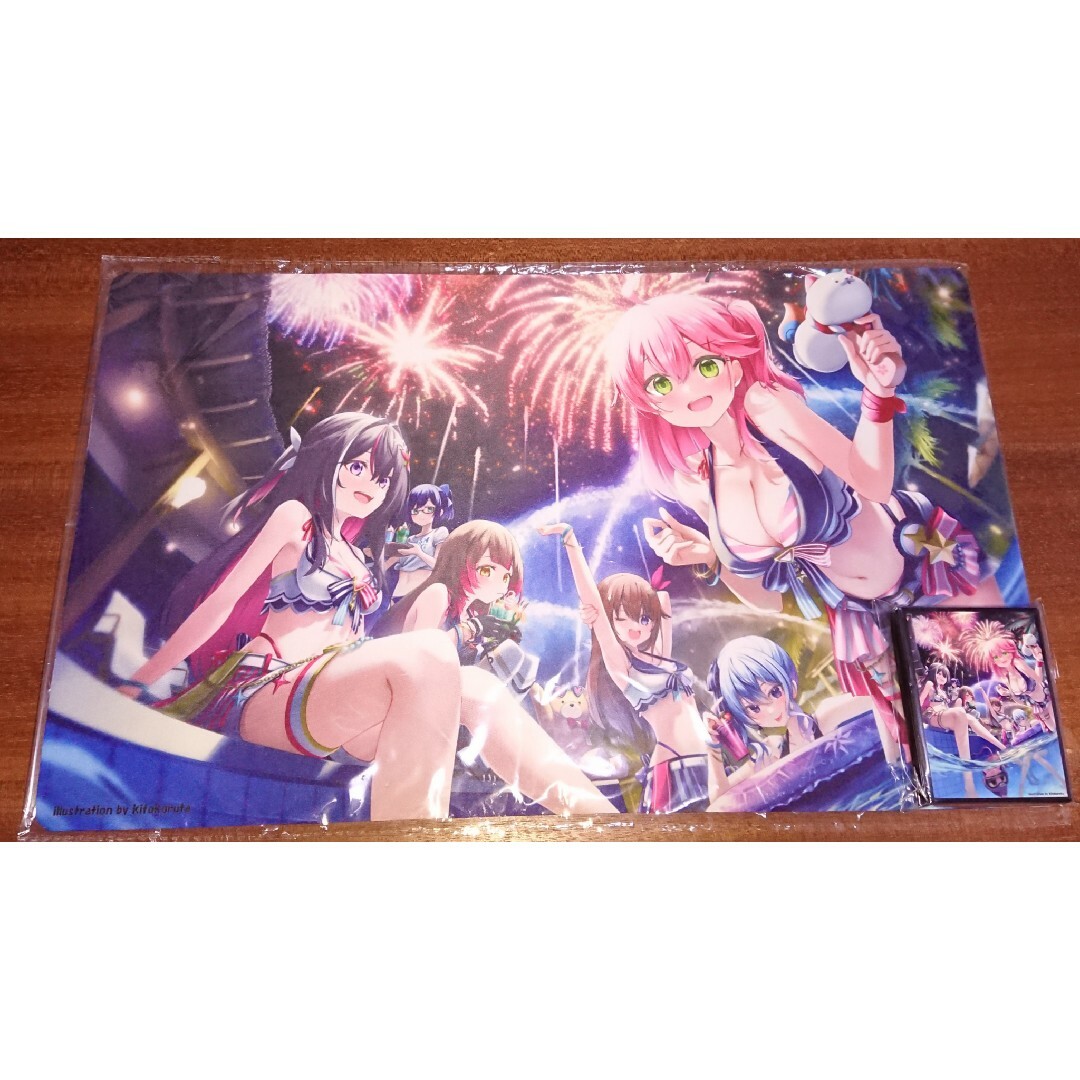 ホロライブ】 0期生 スリーブ プレイマット セットの通販 by ホロライブ】 0期生 スリーブ プレイマット セットの通販 by