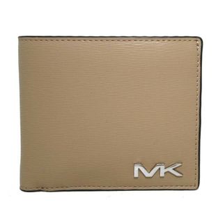 マイケルコース(Michael Kors)のマイケルコース 二つ折財布小銭入れ無し 36F3COLF1U CAMEL(折り財布)