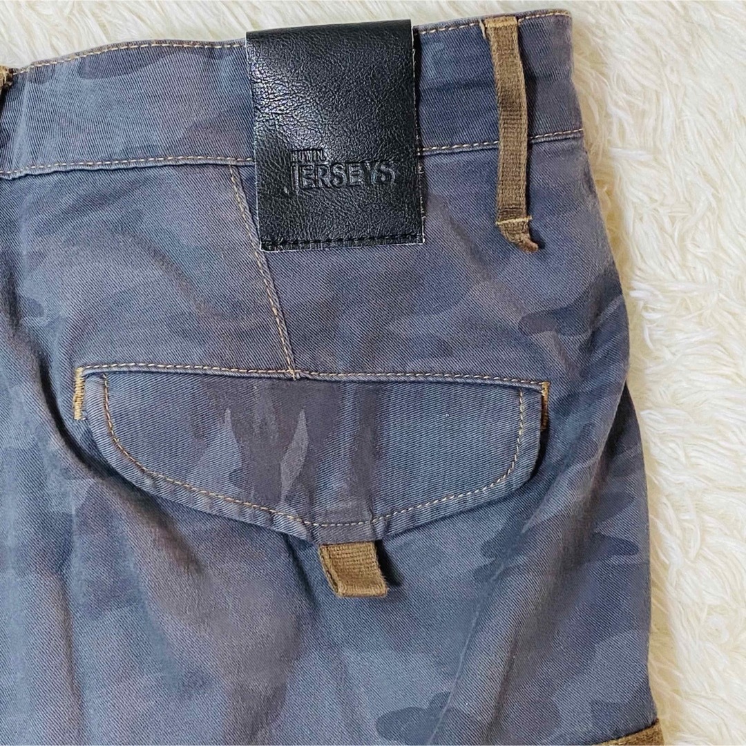 EDWIN(エドウィン)のエドウィン 迷彩柄 カーゴパンツ Lサイズ メンズのパンツ(ワークパンツ/カーゴパンツ)の商品写真