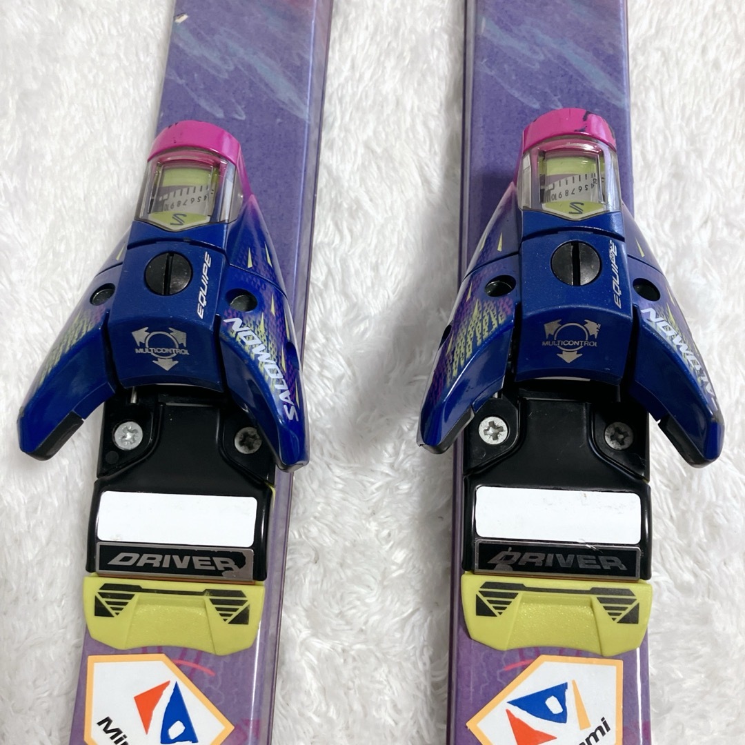 SALOMON(サロモン)の192cm SALOMON 8100 EQUIPE DEMO パープル ピンク スポーツ/アウトドアのスキー(板)の商品写真