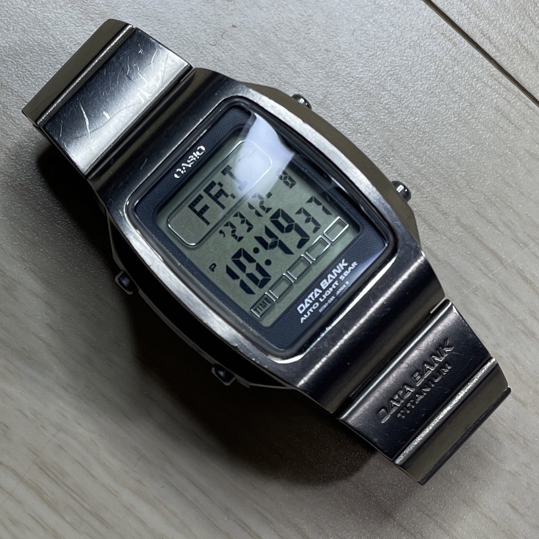 CASIO DB-58 DATA BANK デジタル時計