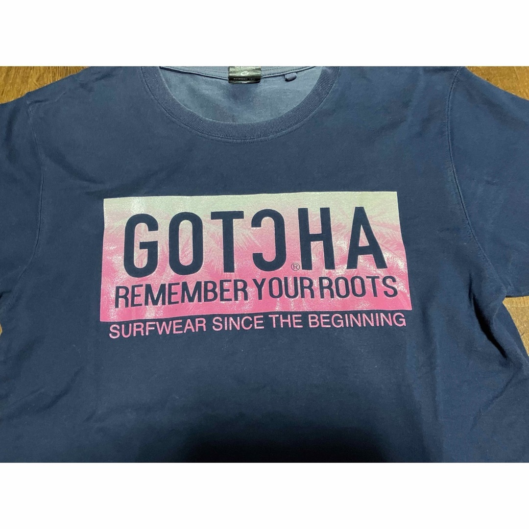 GOTCHA(ガッチャ)のGOTCHA ガッチャ Tシャツ サーフ マリンスポーツTシャツ Lサイズ メンズのトップス(Tシャツ/カットソー(半袖/袖なし))の商品写真