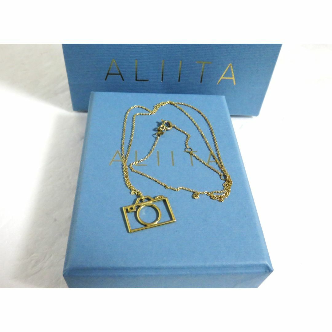 ゴールド定価定価4.2万 新品 ALIITA ネックレス イエローゴールド カメラ