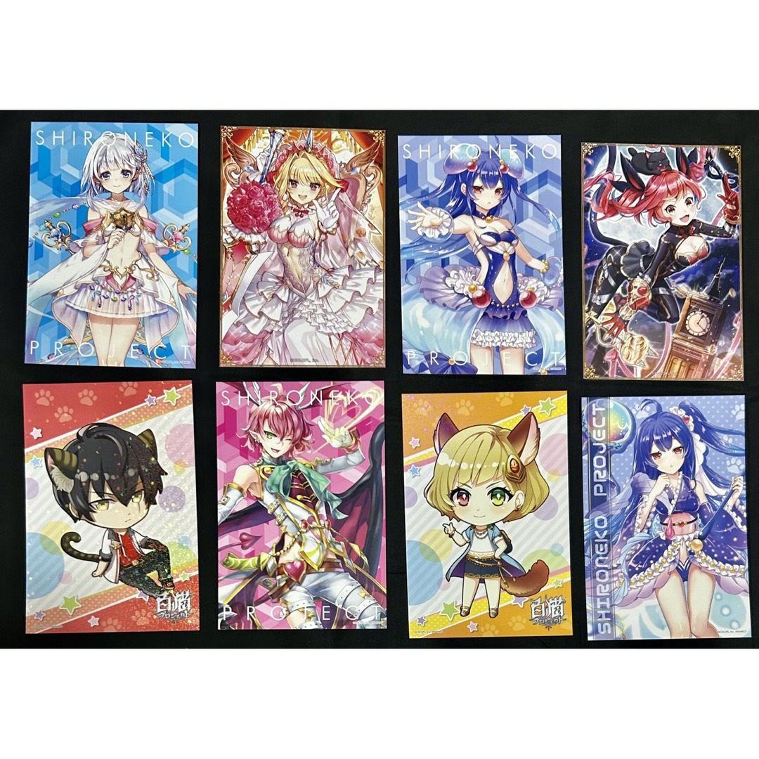 白猫プロジェクト 特典 イラストカード ポストカード まとめ売り 白猫プロジェクト 特典 イラストカード ポストカード まとめ売り