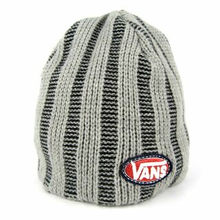 ヴァンズ(VANS)のバンズ ニットキャップ ニット帽 ロゴ ウール混 ビーニー ブランド 帽子 メンズ グレー VANS(ニット帽/ビーニー)