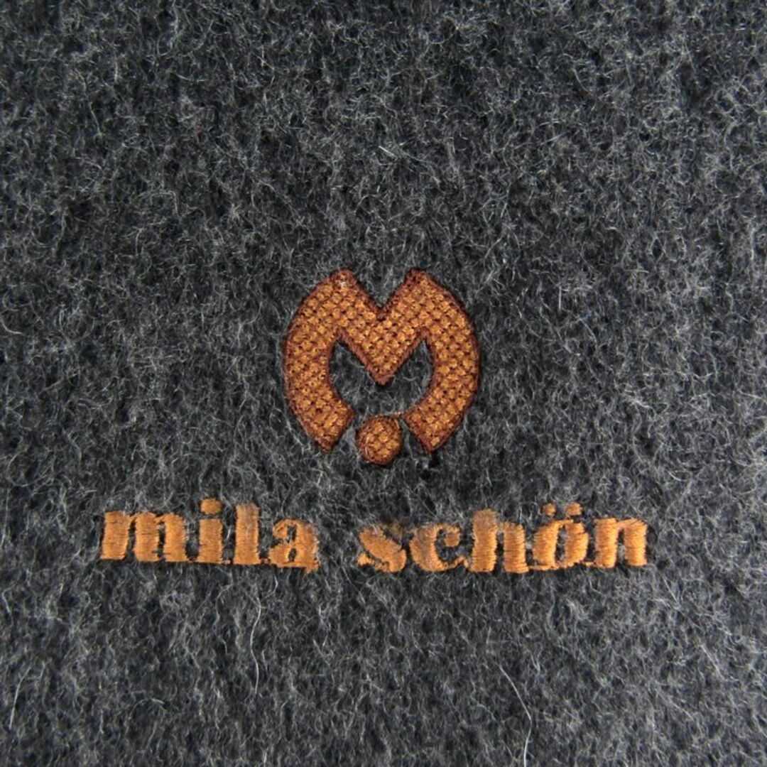 mila schon(ミラショーン)のミラショーン マフラー 無地 ブランド 小物 メンズ レディース グレー mila schon レディースのファッション小物(マフラー/ショール)の商品写真