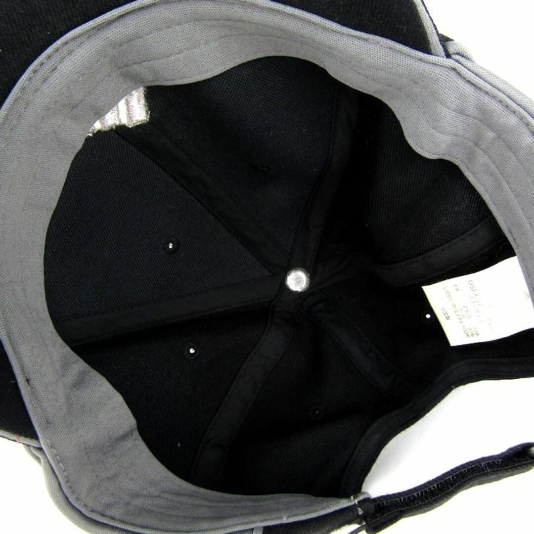 adidas(アディダス)のアディダス キャップ ロゴ ベルクロ ブランド 帽子 レディース メンズ 57cm~60cmサイズ ブラック adidas メンズの帽子(キャップ)の商品写真