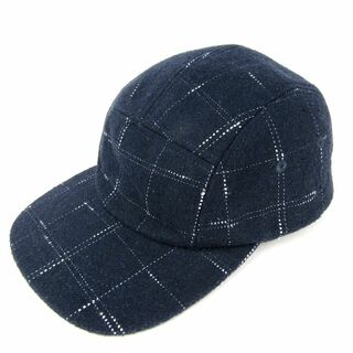 レイジブルー(RAGEBLUE)のレイジブルー キャップ ワークキャップ チェック ブランド 帽子 メンズ 57cm~60cmサイズ ネイビー RAGEBLUE(キャップ)
