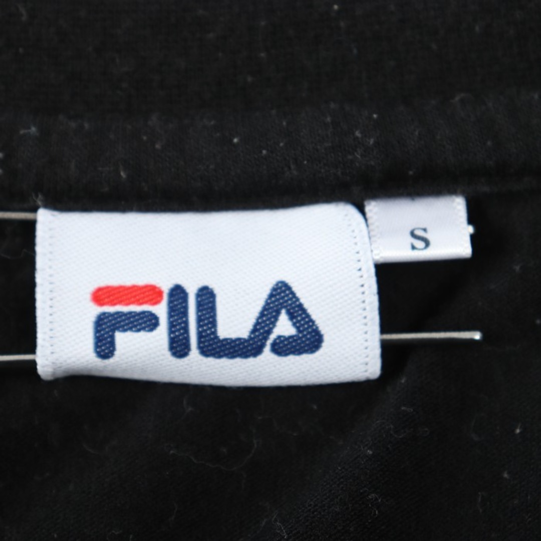 FILA(フィラ)のフィラ 半袖Tシャツ ロゴT  スポーツウエア レディース Sサイズ ブラック FILA レディースのトップス(Tシャツ(半袖/袖なし))の商品写真