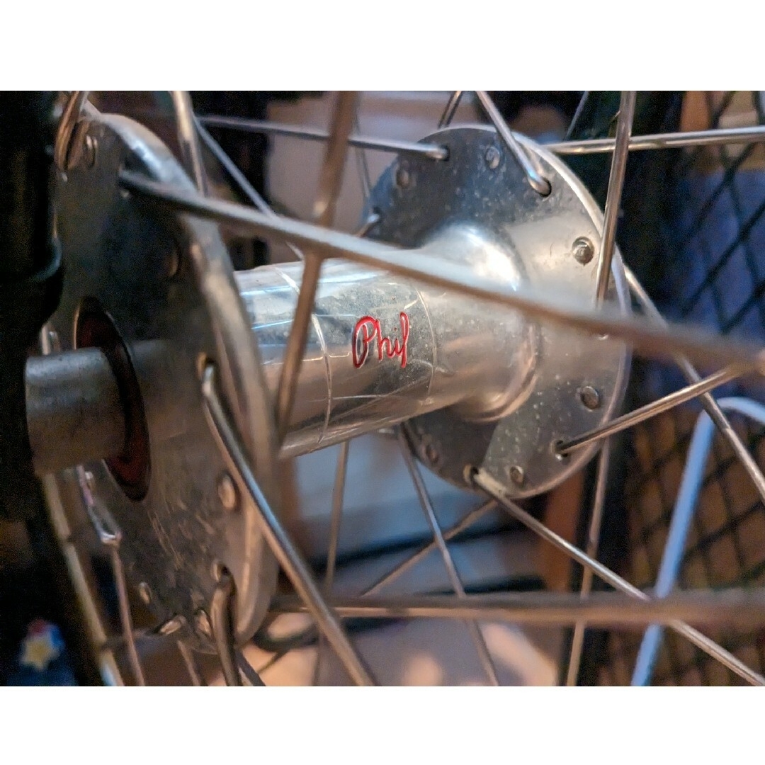 philwoodハブ×velocityリム 前後輪ホイール　固定ギア スポーツ/アウトドアの自転車(パーツ)の商品写真