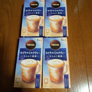 ネスレ(Nestle)のネスレ大人のご褒美  ロイヤルミルクティー6本入り×４箱(茶)