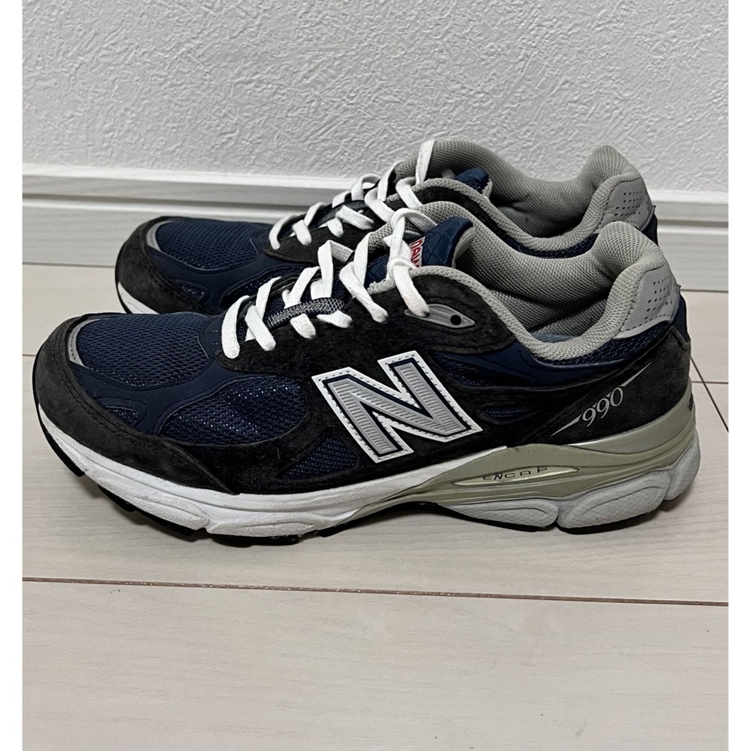 ニューバランスnew balance 990 NV3 ネイビースニーカー