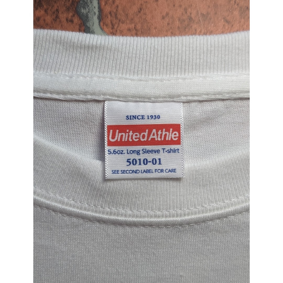 UnitedAthle(ユナイテッドアスレ)の【MADSPEED】趣味Tシャツ スノーボード スケートボード ホワイト 新品 メンズのトップス(Tシャツ/カットソー(七分/長袖))の商品写真