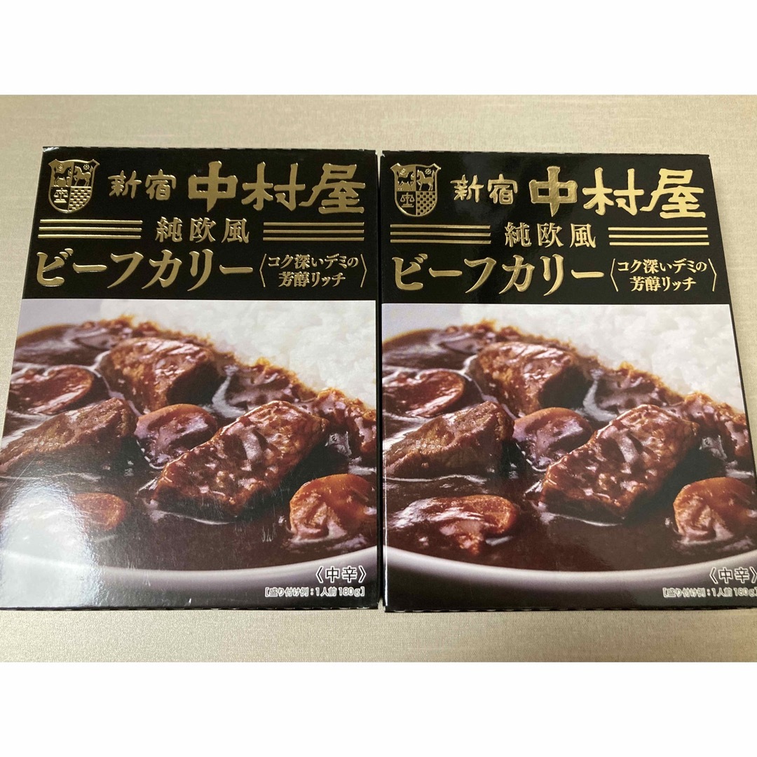 新宿　えりぽぉ's　新宿中村屋　by　純欧風の通販　ビーフカレー　ビーフカリー　中村屋　shop｜シンジュクナカムラヤならラクマ