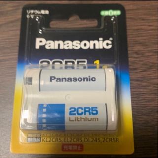 パナソニック(Panasonic)のパナソニック カメラ用リチウム電池 6V 1個入 2CR-5(その他)