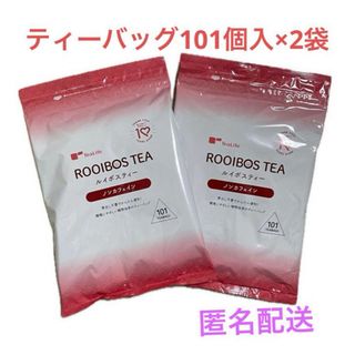 ティーライフ(Tea Life)のティーライフ ルイボスティー 101包　2袋　ノンカフェイン(茶)