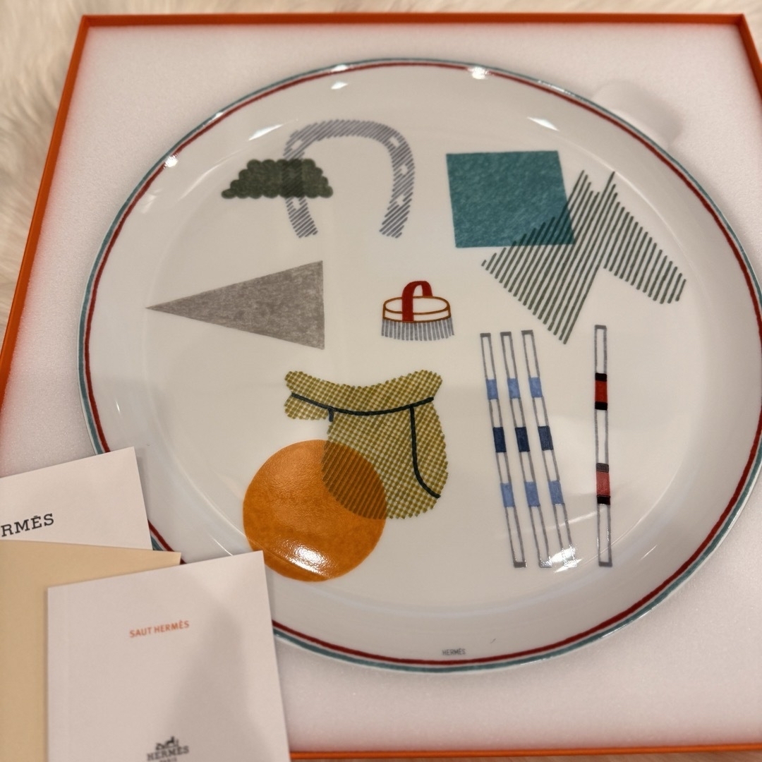 Hermes(エルメス)の【新品未使用】タルトプラッター ソー・エルメス インテリア/住まい/日用品のキッチン/食器(食器)の商品写真