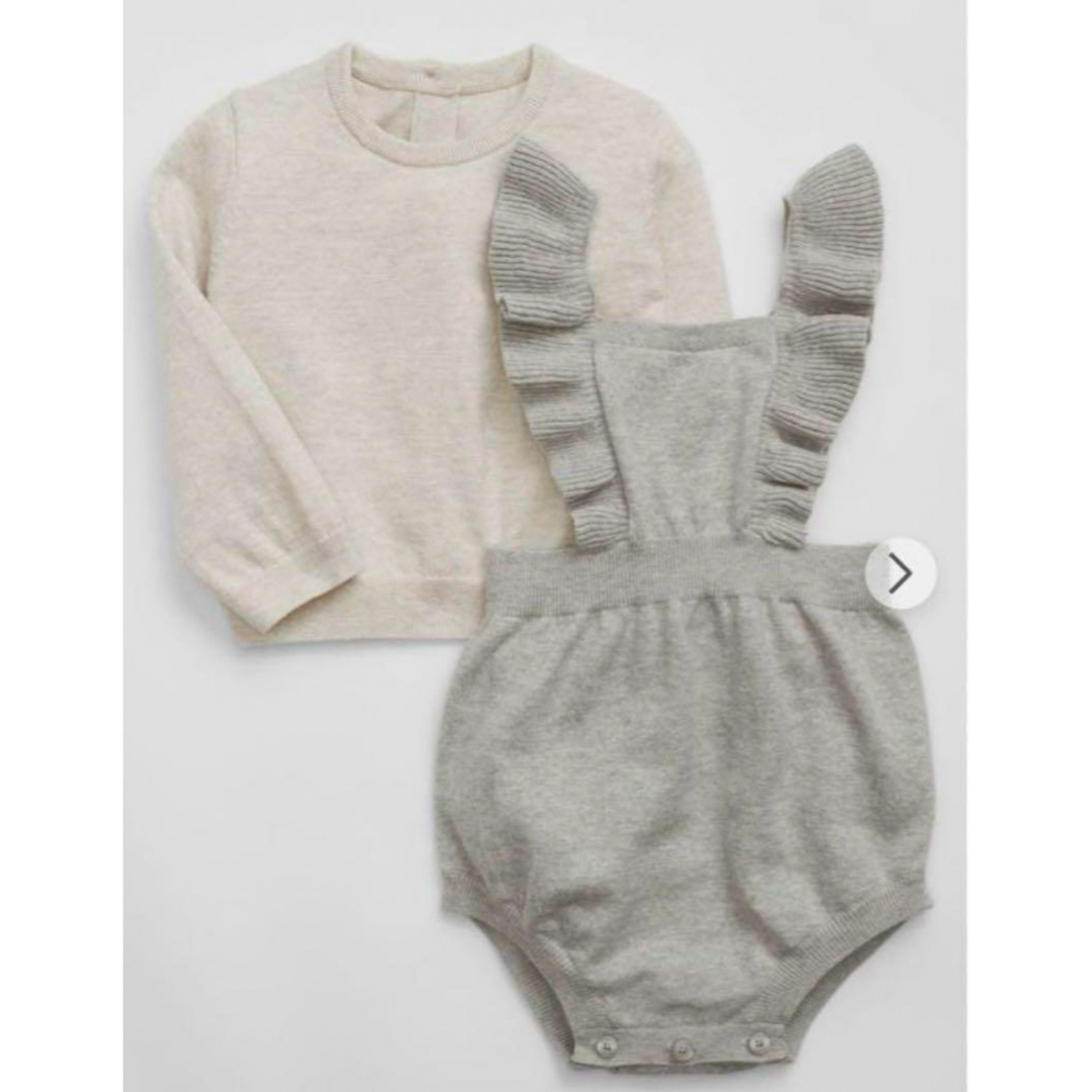 babyGAP(ベビーギャップ)の完売商品◯新品タグ付き◯GAP◯ニットセットアップ80㎝ キッズ/ベビー/マタニティのベビー服(~85cm)(ロンパース)の商品写真