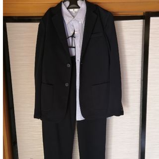 ユニクロフォーマルスーツセット160キッズ服男の子用(90cm~)