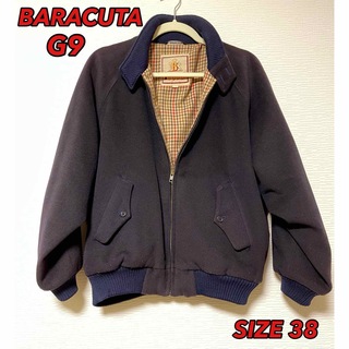 バラクータ(BARACUTA)の希少　バラクータ　ハリントンジャケット　g9 ウール　カシミヤ   ビンテージ(ブルゾン)