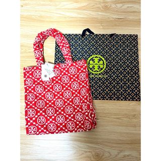 トリーバーチ(Tory Burch)のトリーバーチ　Tモノグラム　テリートートバッグ(トートバッグ)