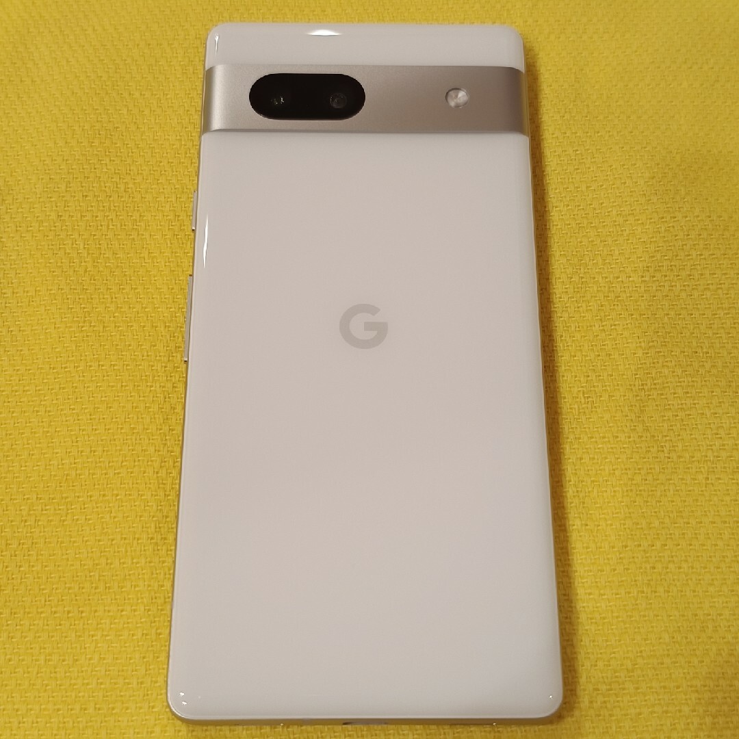 スマートフォン/携帯電話【美品】Google Pixel 7a[128GB] SoftBank スノウ