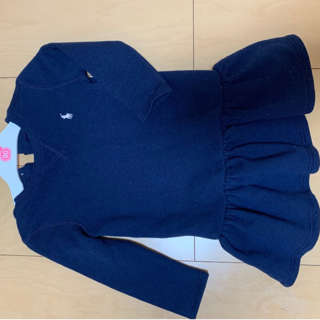 POLO RALPH LAUREN(ポロラルフローレン)の【LaLa様】12/20まで！値下げ中　ラルフローレン　キッズ　ワンピース キッズ/ベビー/マタニティのベビー服(~85cm)(ワンピース)の商品写真