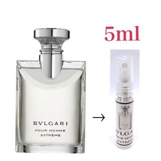 ブルガリ(BVLGARI)のBVLGARI  ブルガリ プールオム EDT 5ml  天香香水(香水(男性用))